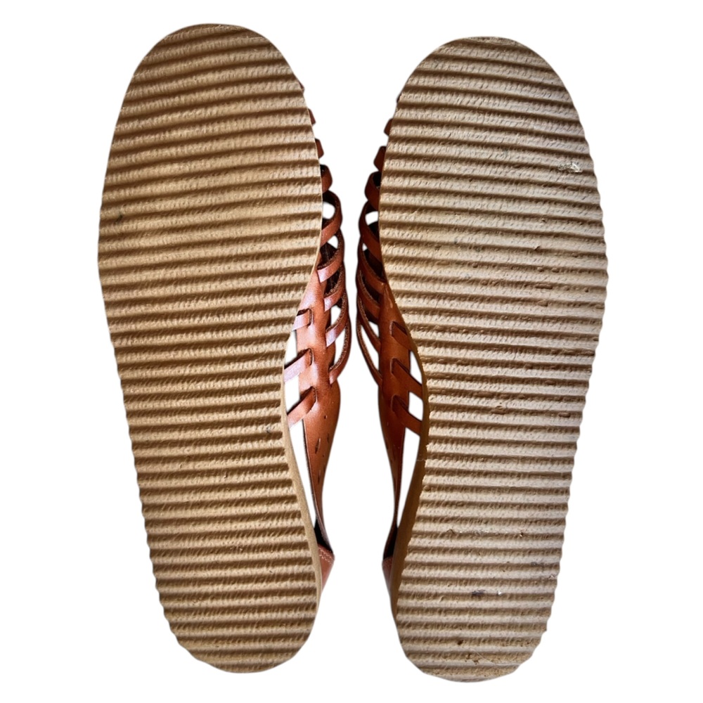 The Vermont Country Store Leather Huarache Sandals - Picture 7 of 9